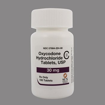 oxycodone prescription meds